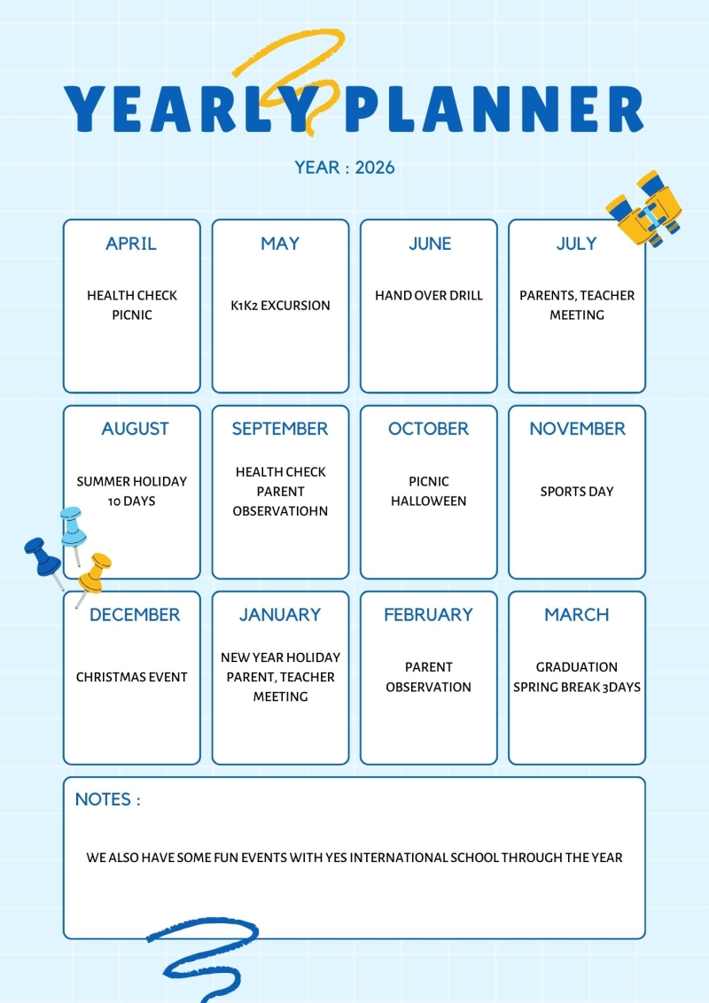 Yearly Planner